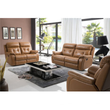 Wohnzimmer Sofa mit modernem echtem Leder Sofa Set (794)